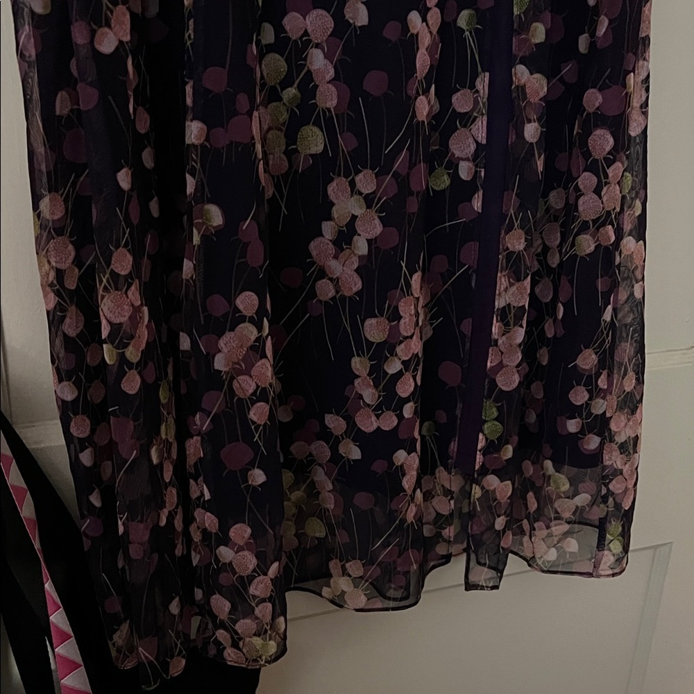 Floral Purple Dress - Picture 2 of 7